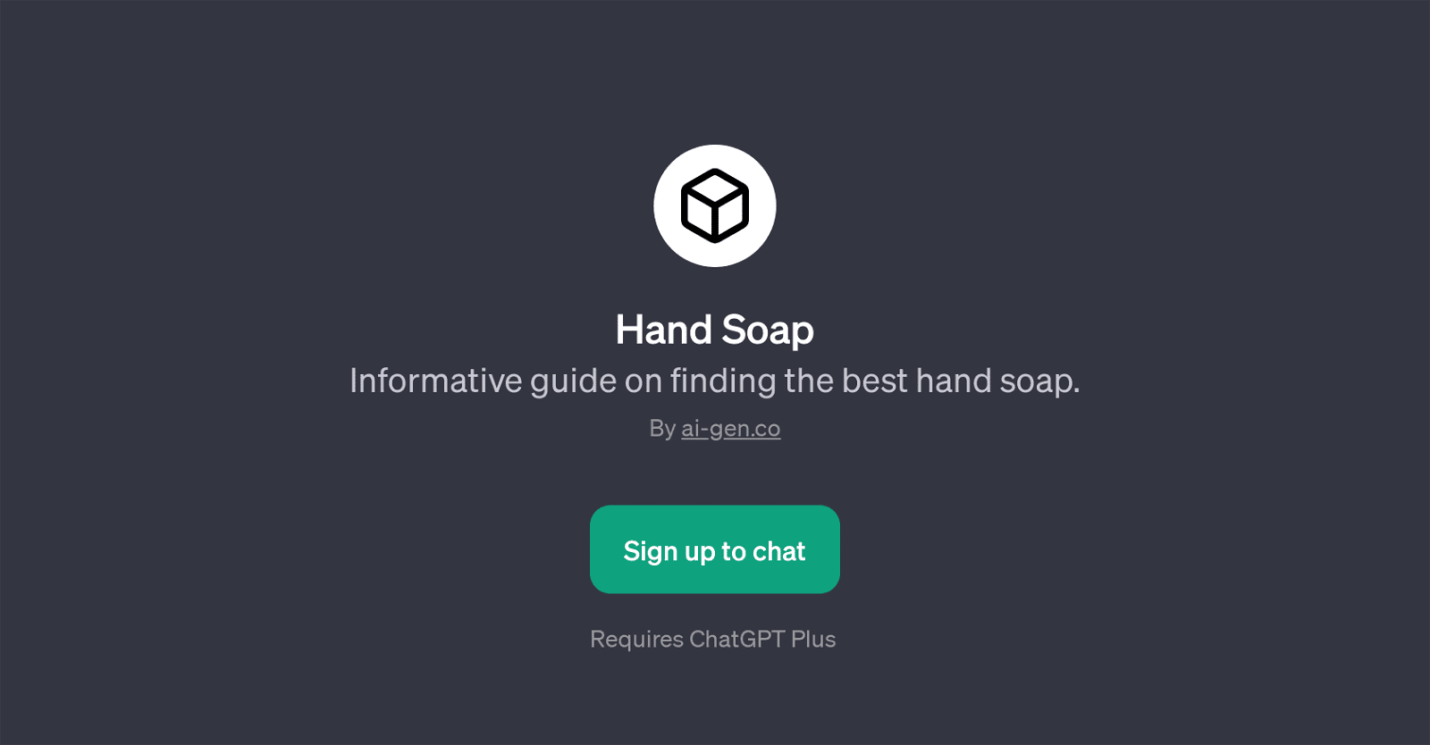 Hand Soap