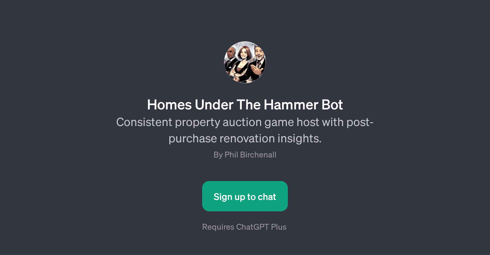 Homes Under The Hammer Bot