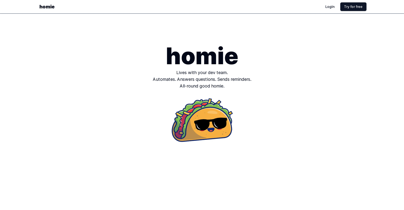 Homie-Automates team task