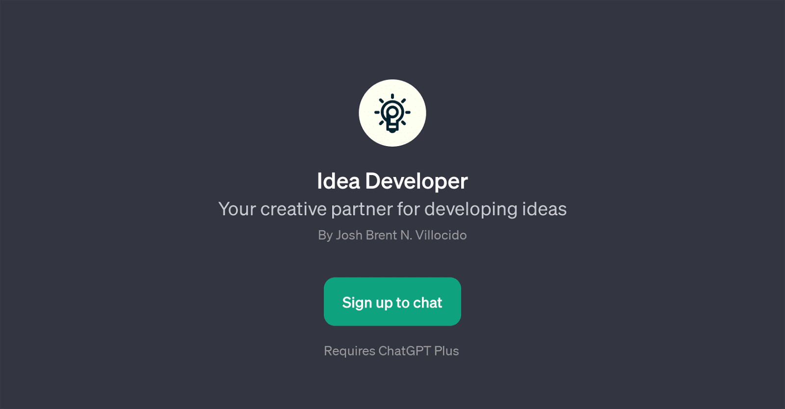 Idea Developer