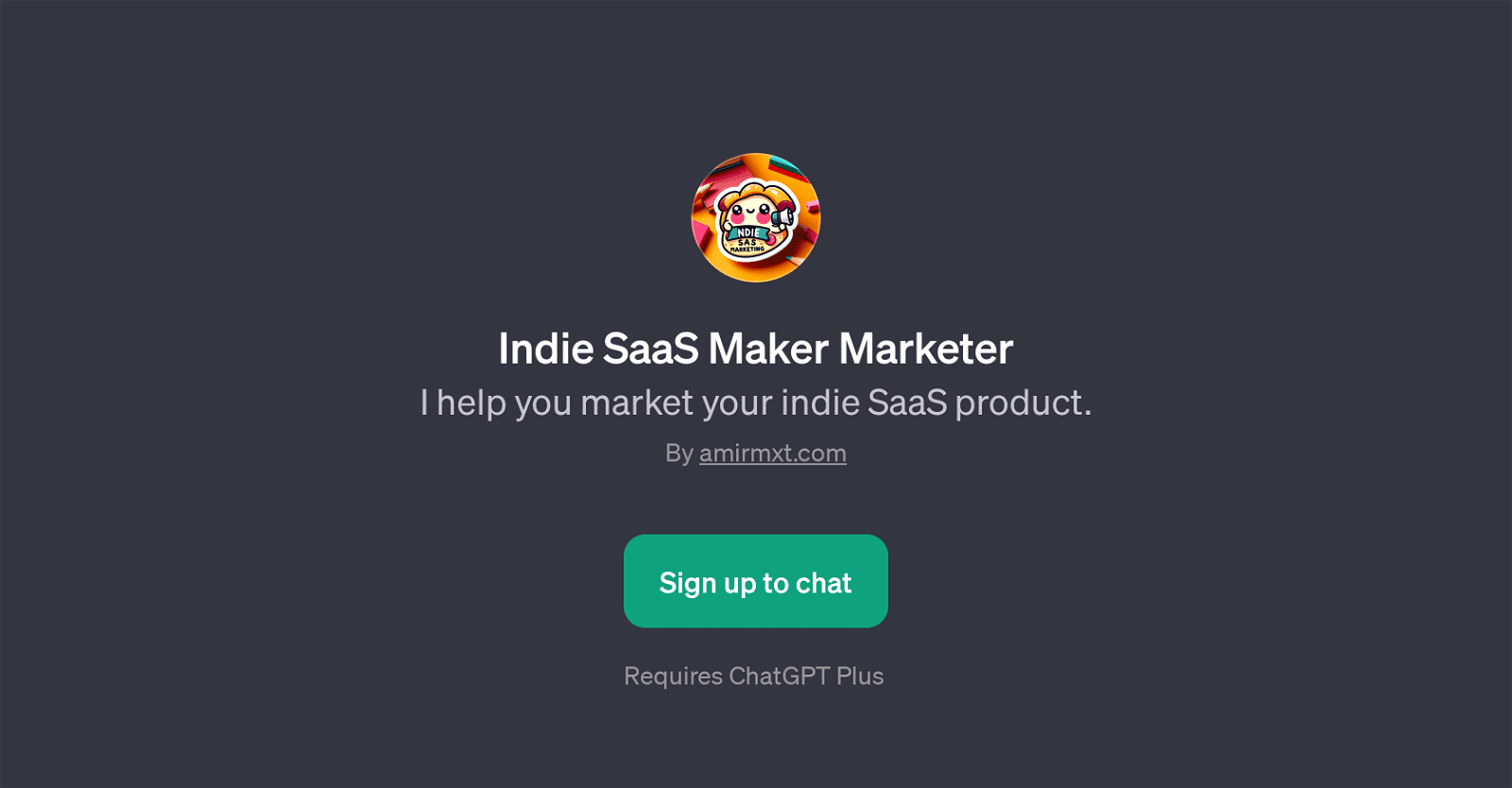 Indie SaaS Maker Marketer