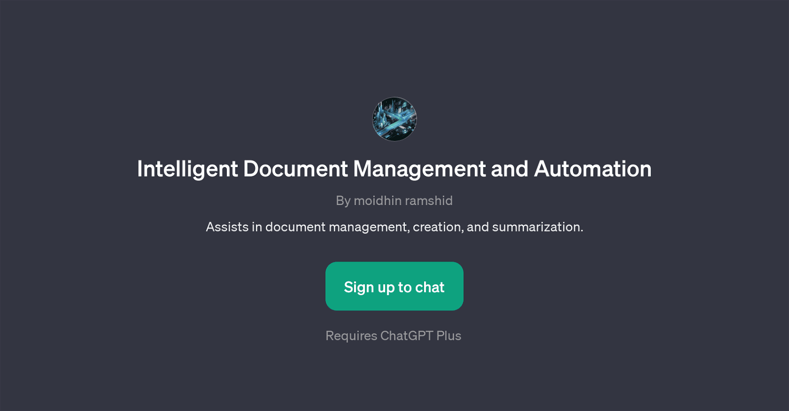 Intelligent Document Management and Automation