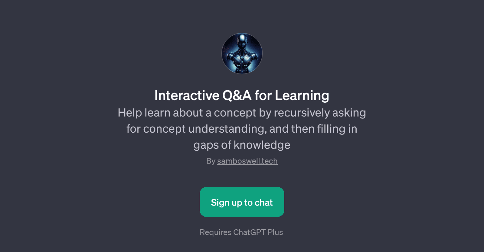 Interactive Q&A for Learning