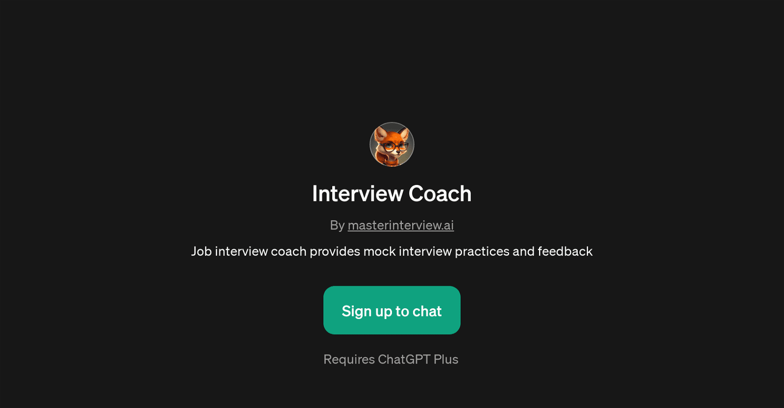 Interview Coach-Mock interview practices and feedback