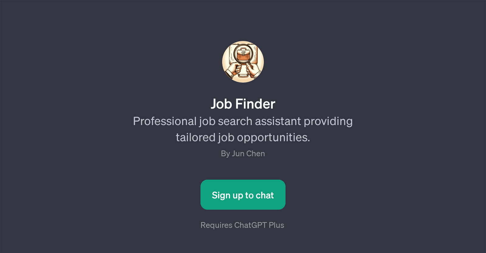 Job Finder-Professional job search assistant