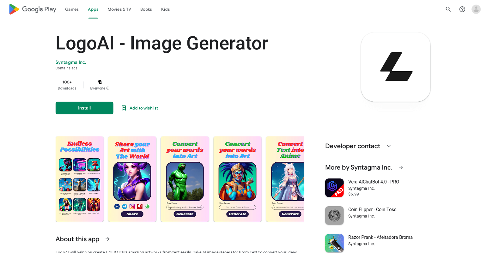 Logo AI - Image Generator