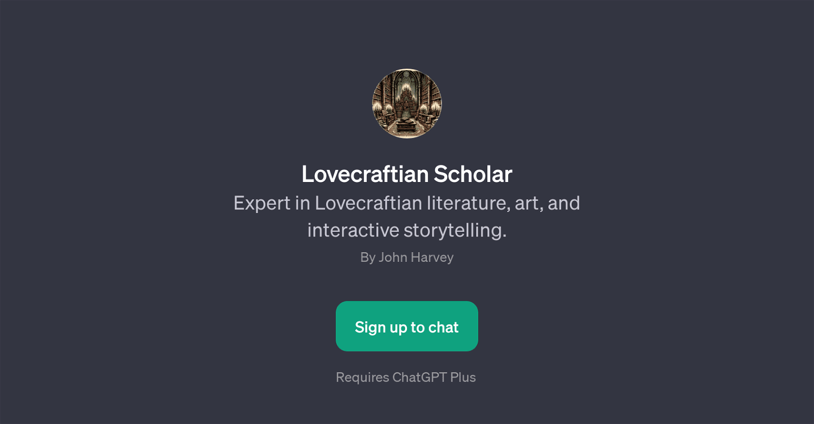 Lovecraftian Scholar