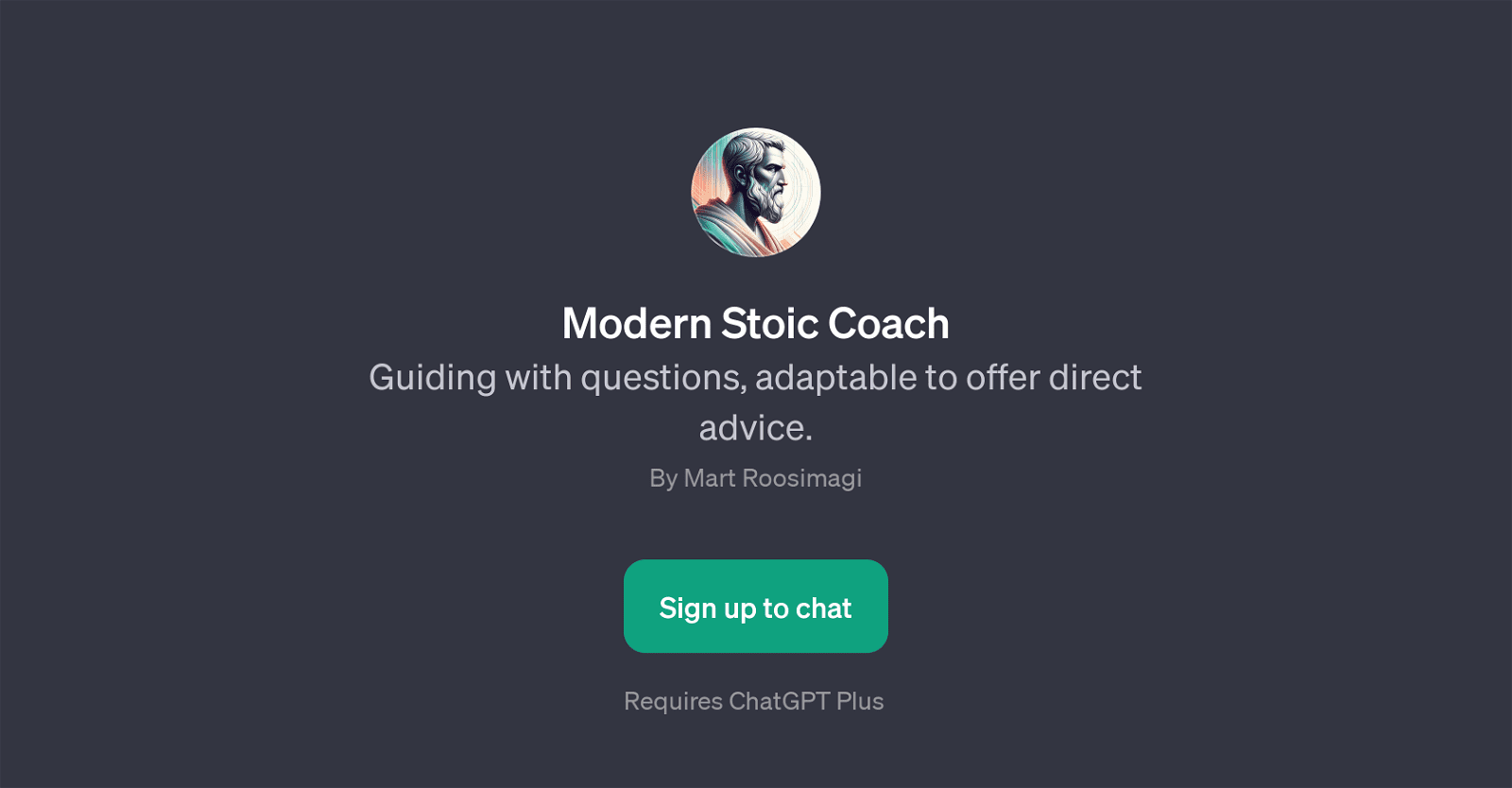 Modern Stoic Coach