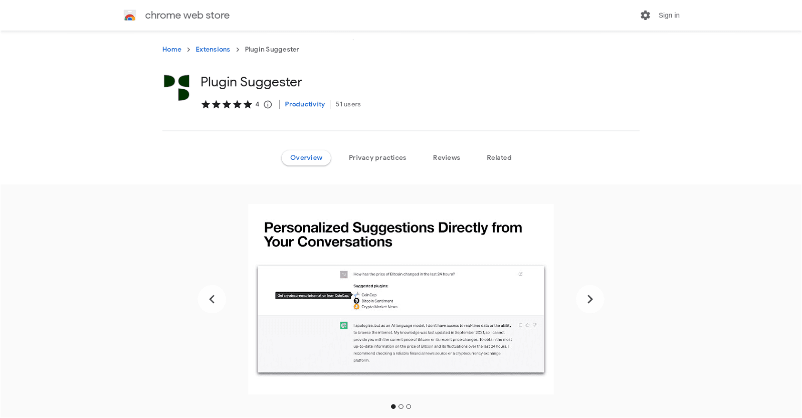 Plugin Suggester