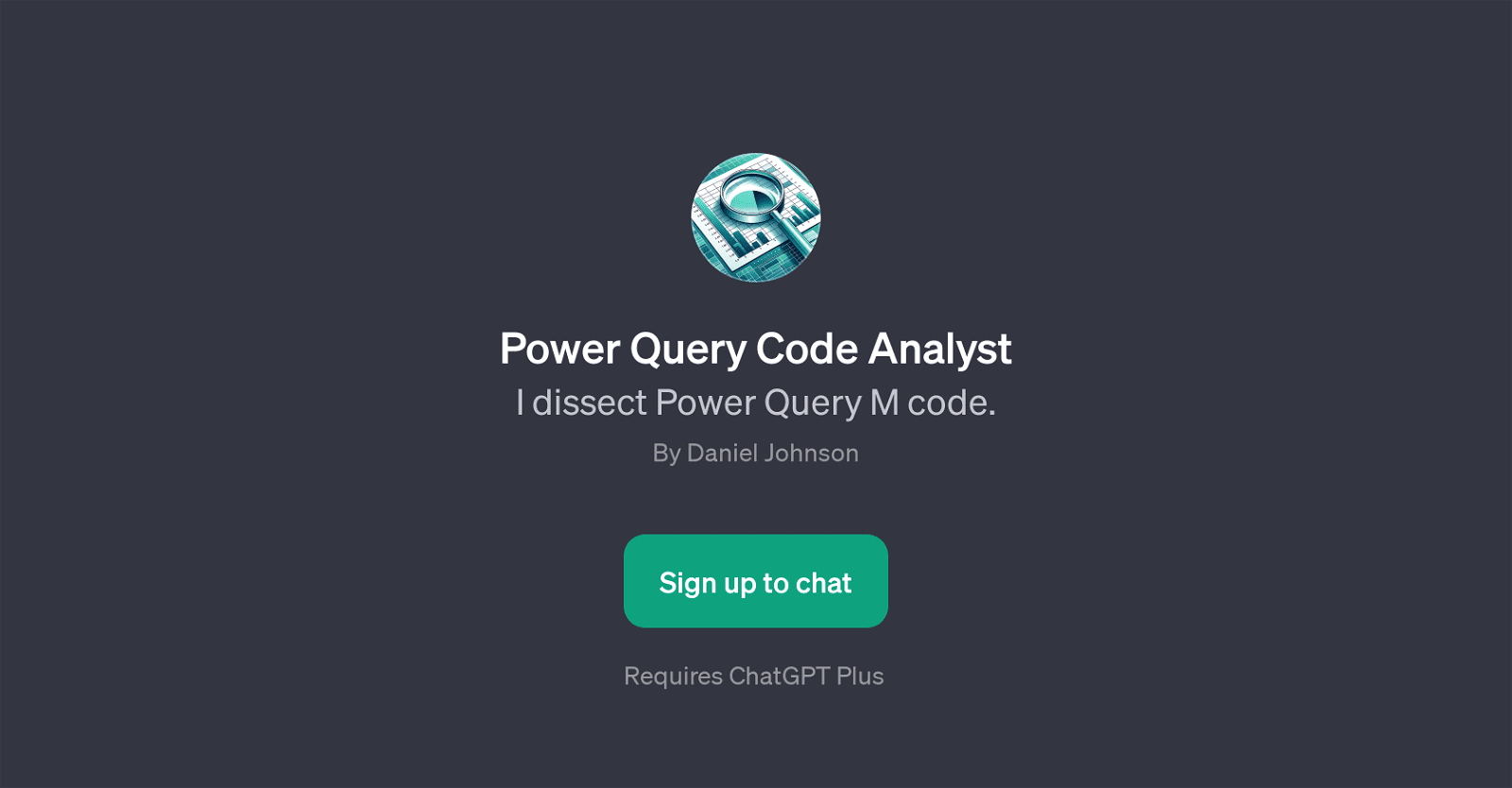 Power Query Code Analyst