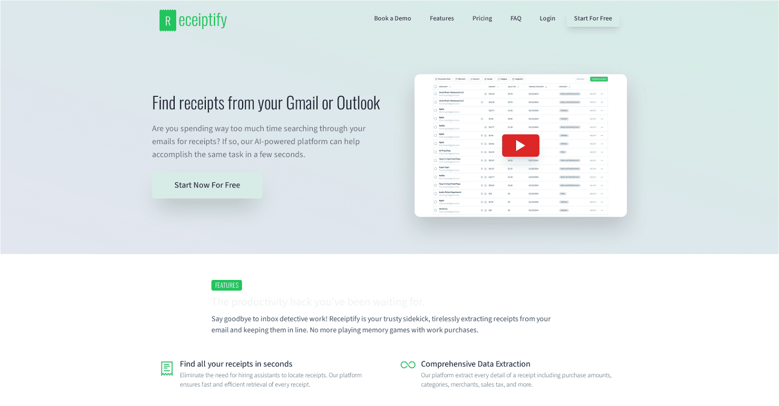 Receiptify AI