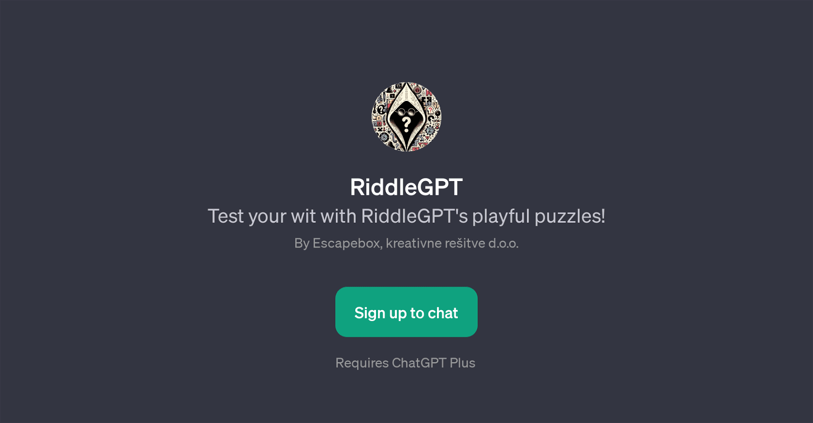 RiddleGPT
