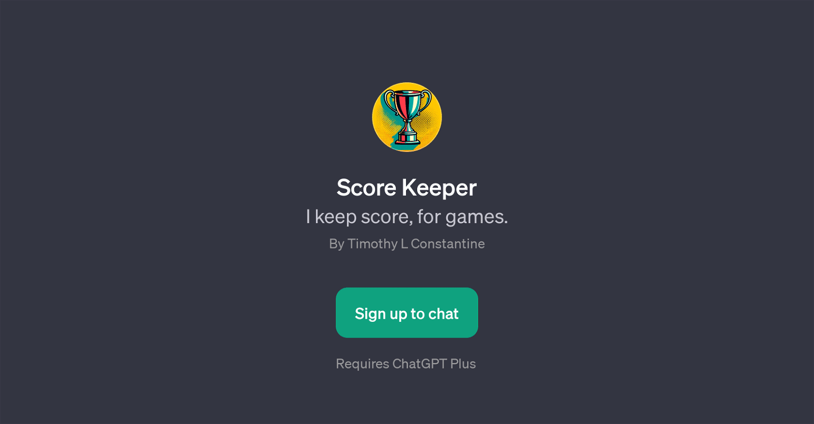 Score Keeper