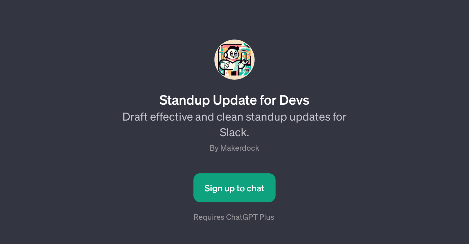 Standup Update for Devs
