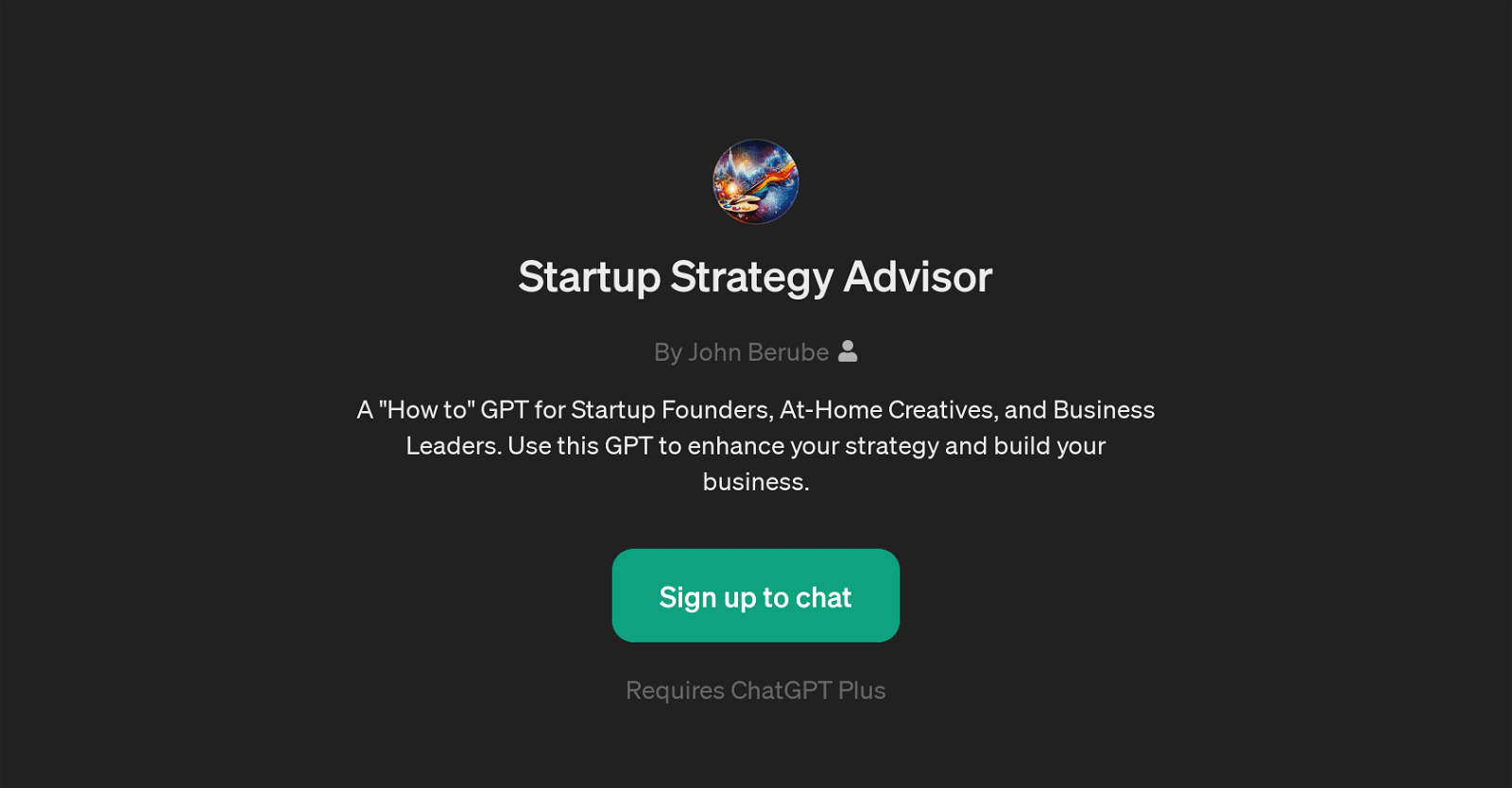 Startup Strategy Advisor