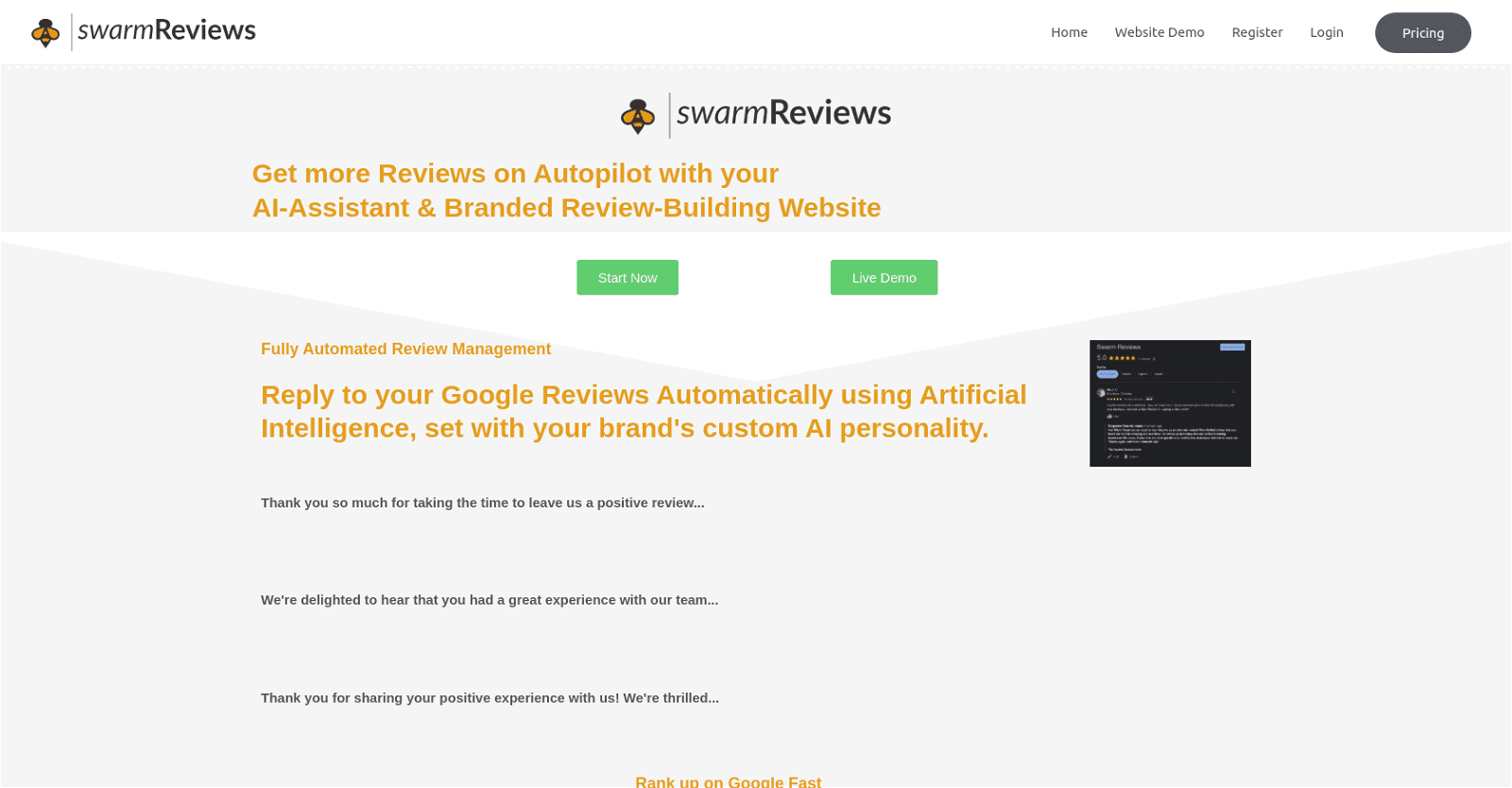Swarm Reviews