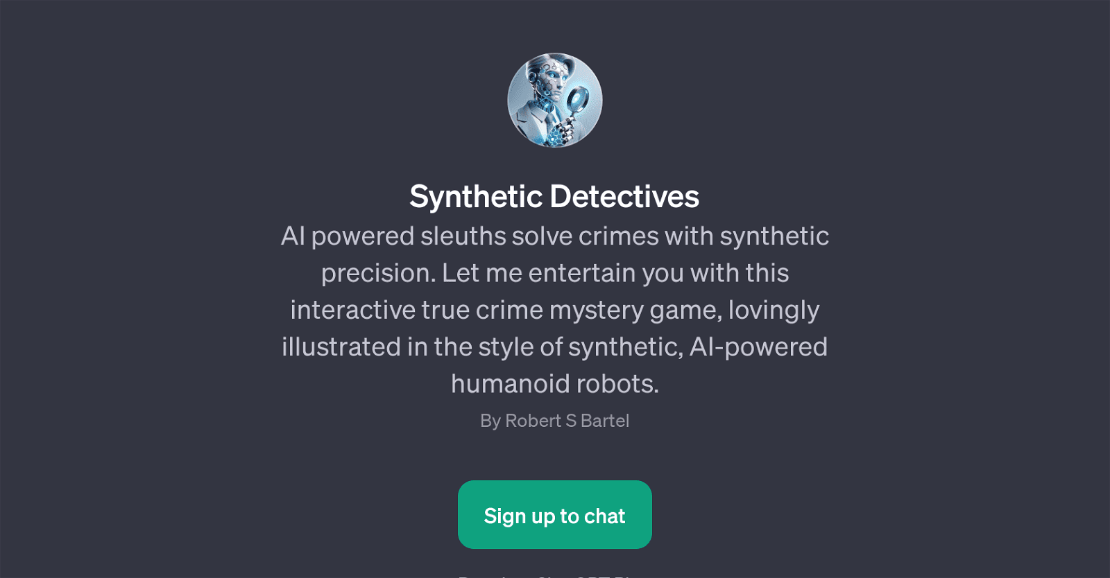 Synthetic Detectives