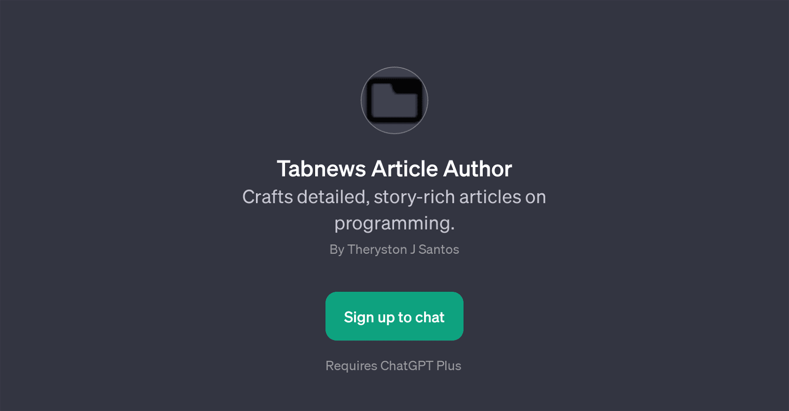 Tabnews Article Author
