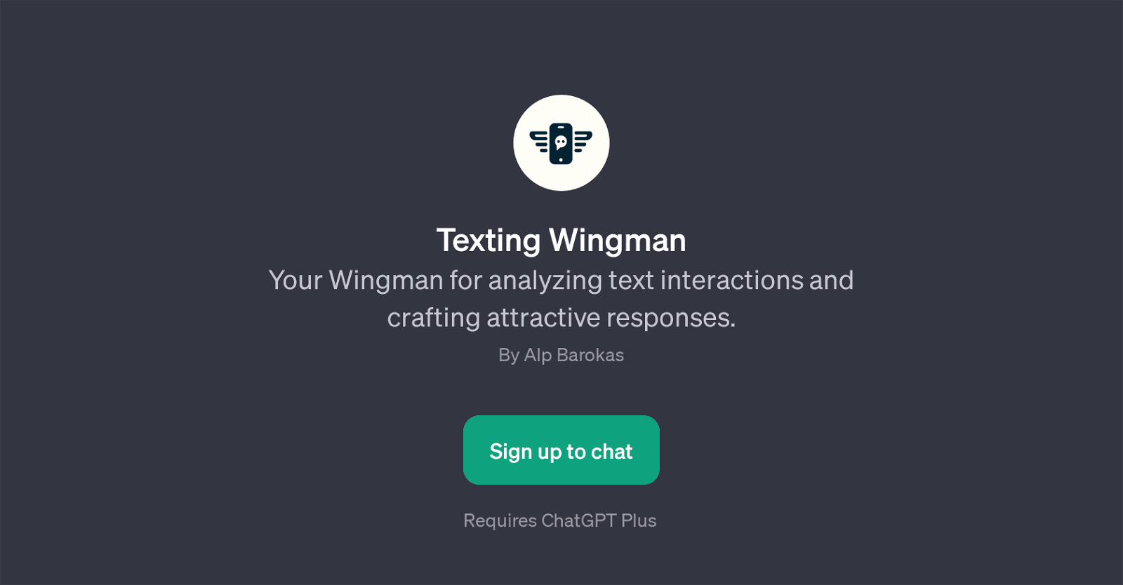 Texting Wingman