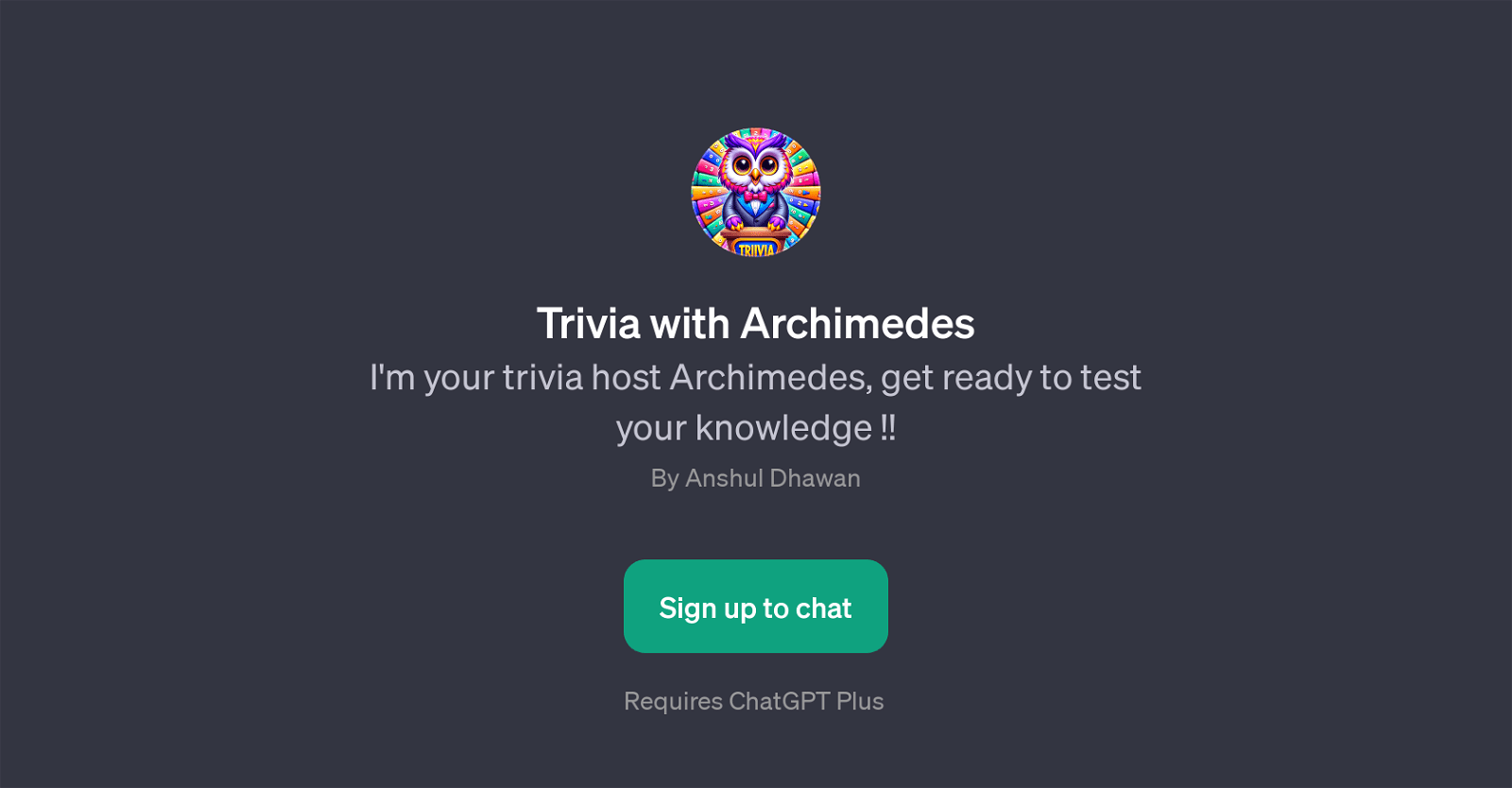 Trivia with Archimedes