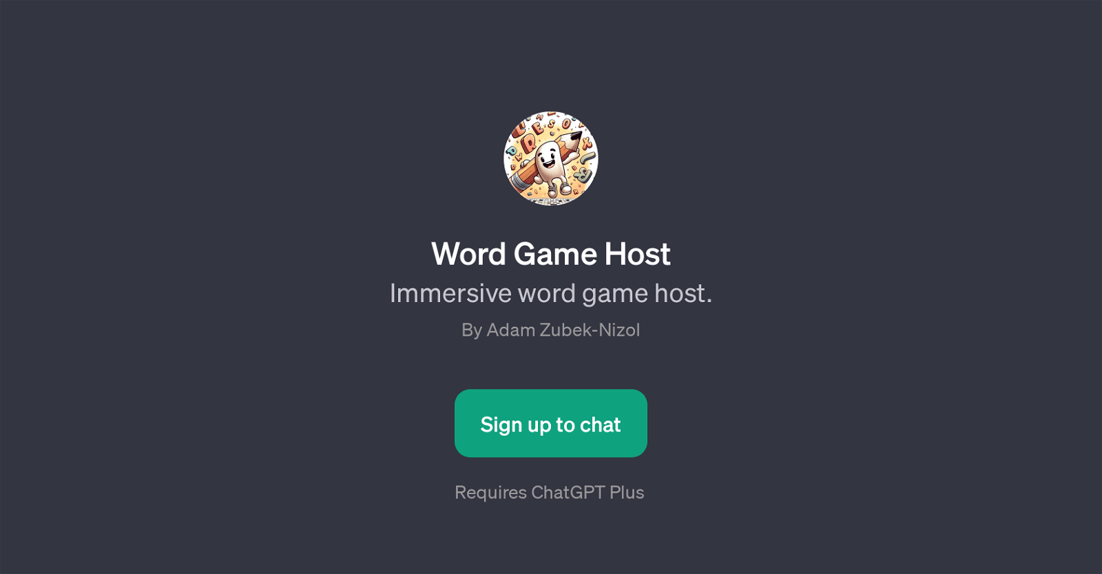 Word Game Host