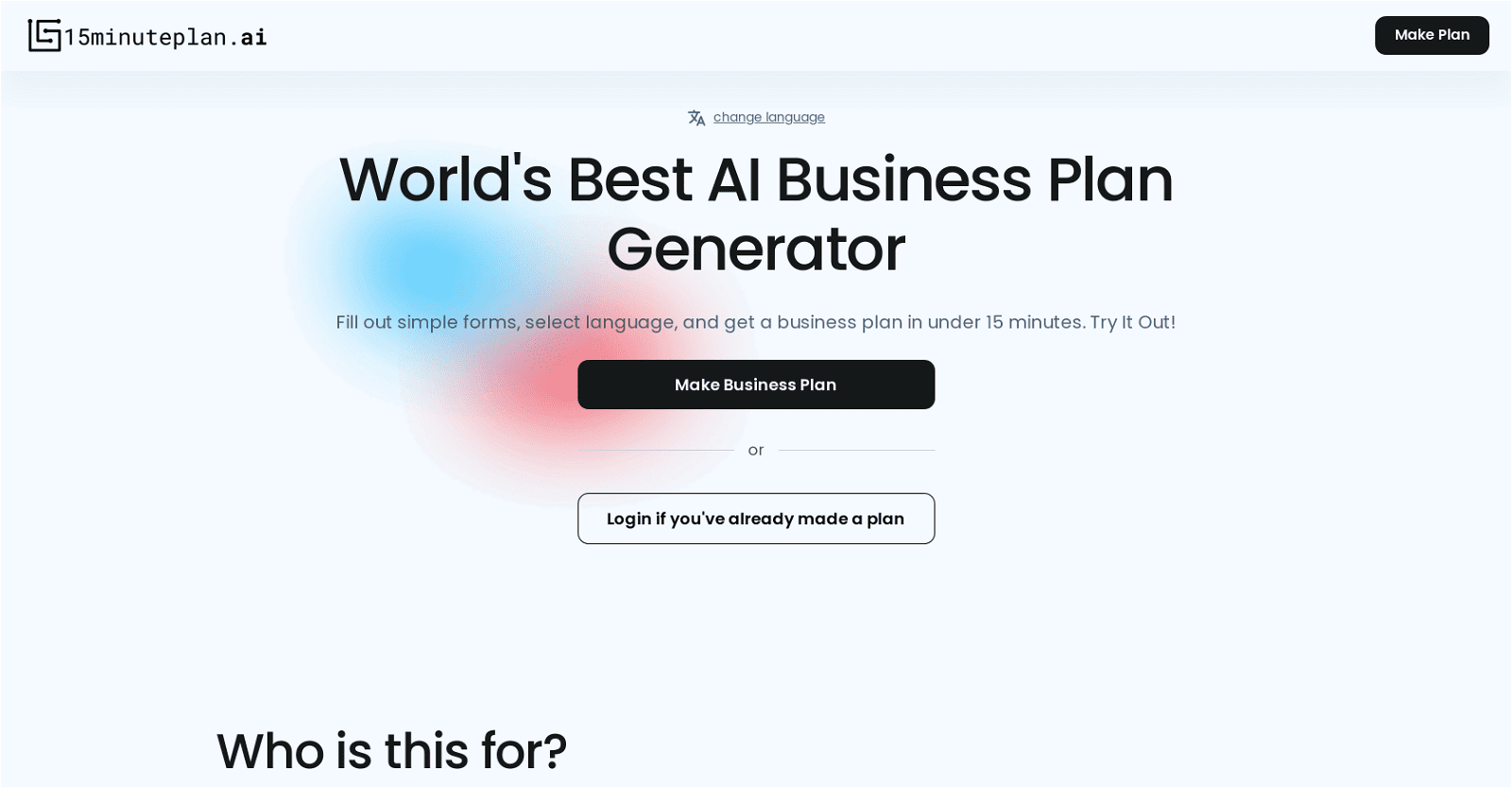15minuteplan AI