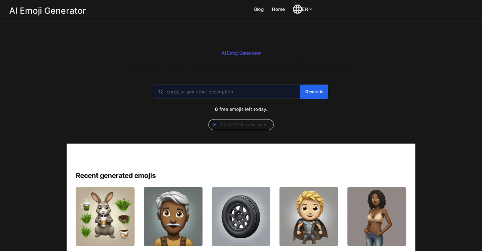 AI Emoji Generator