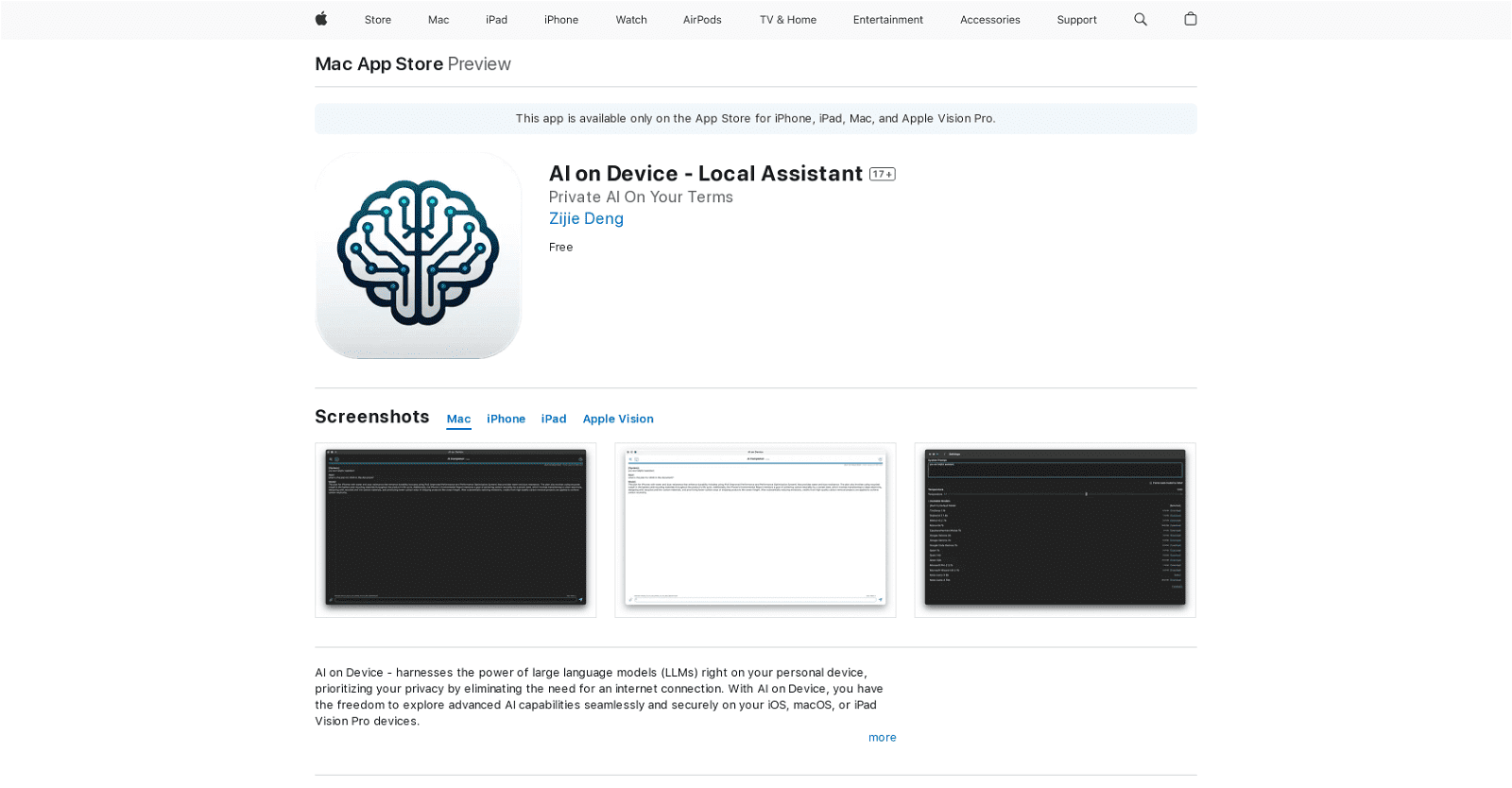 AI on Device
