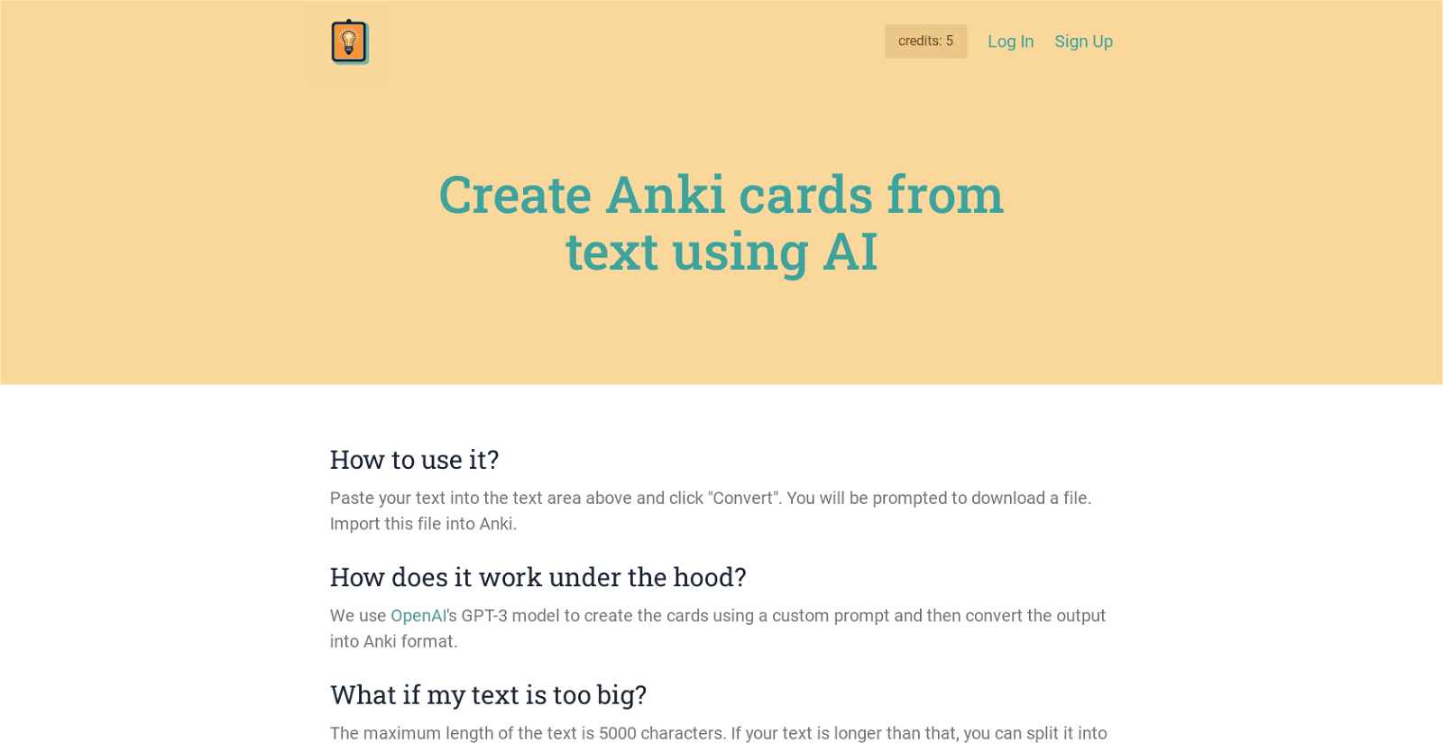 Ai To Cards
