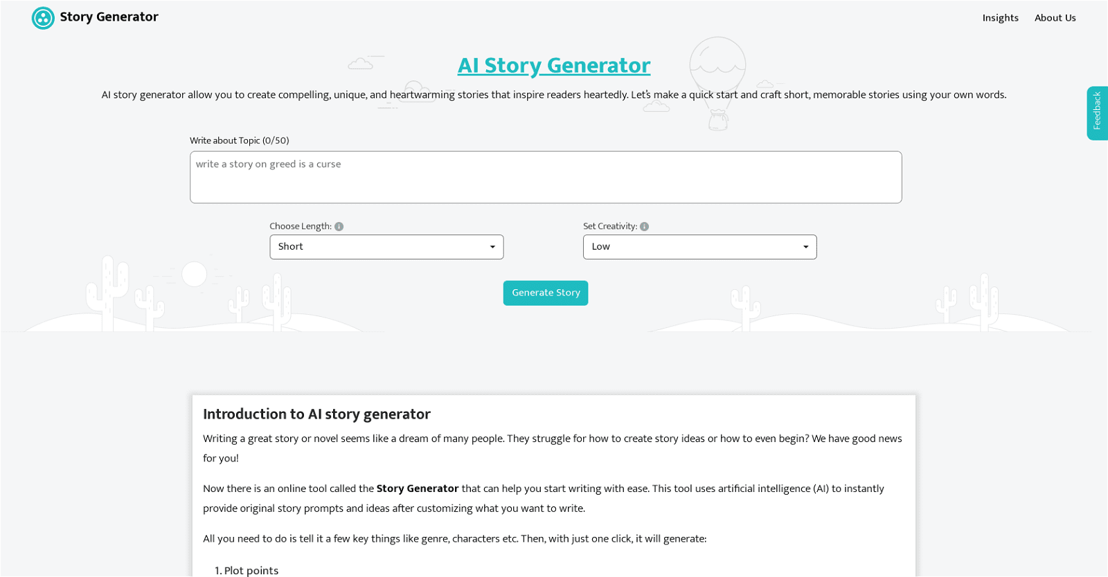 AI Story Generator
