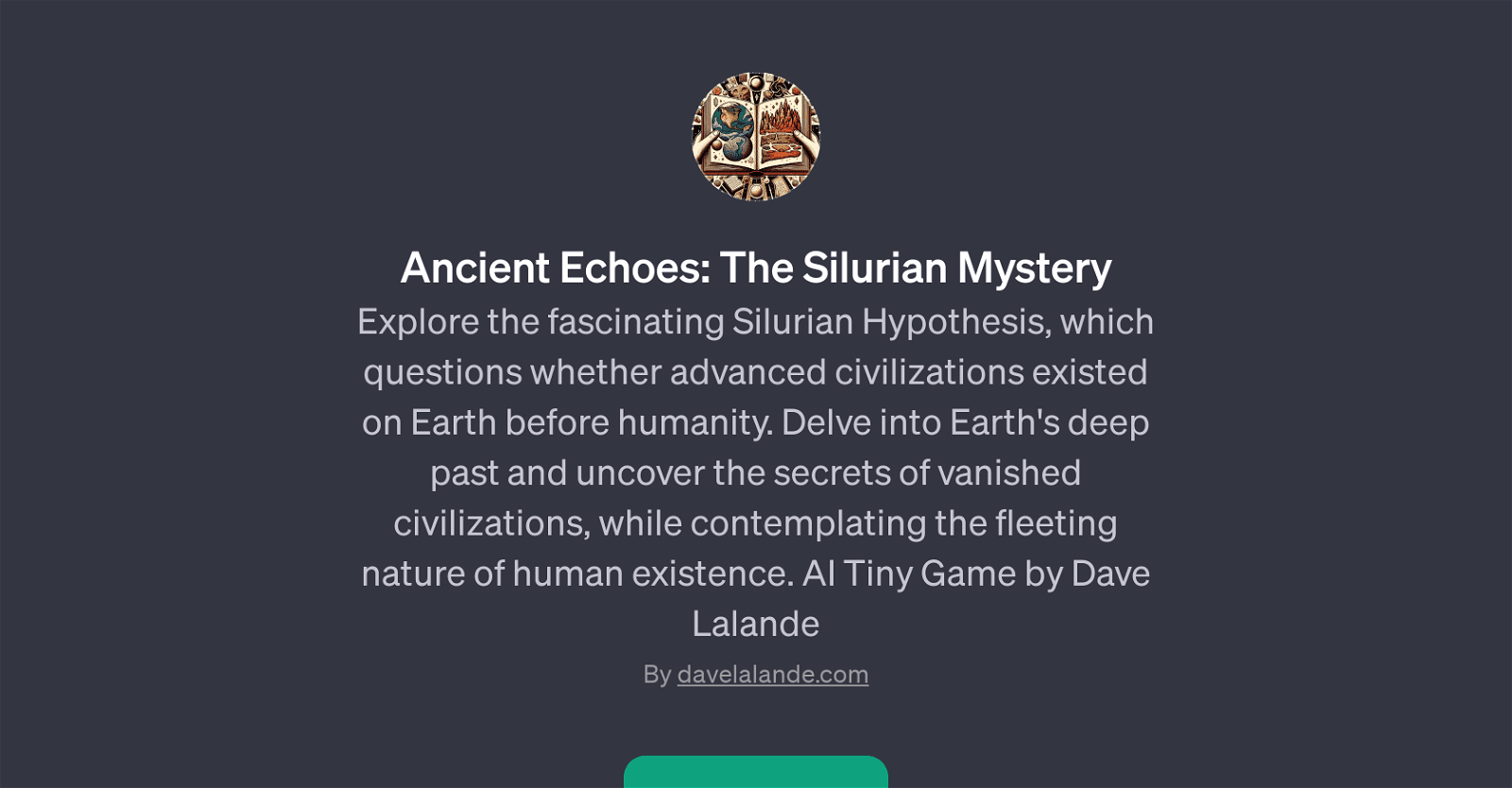 Ancient Echoes: The Silurian Mystery