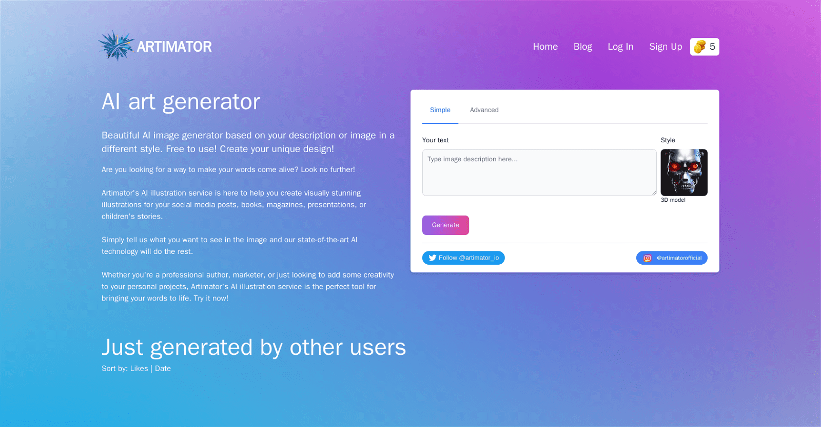 Artimator