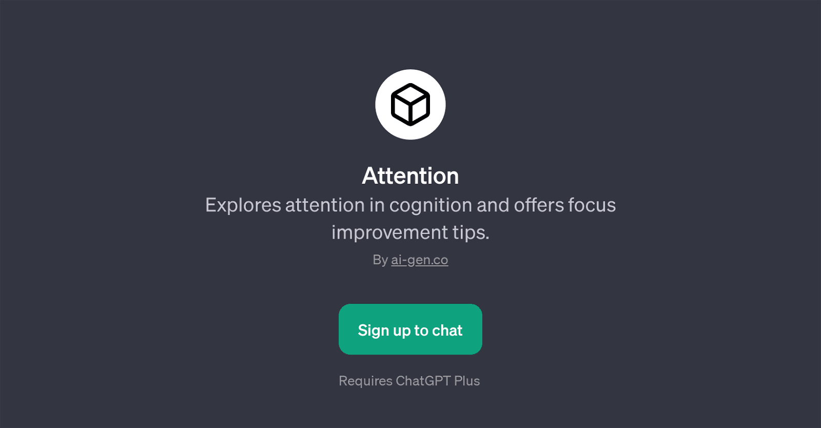 Attention