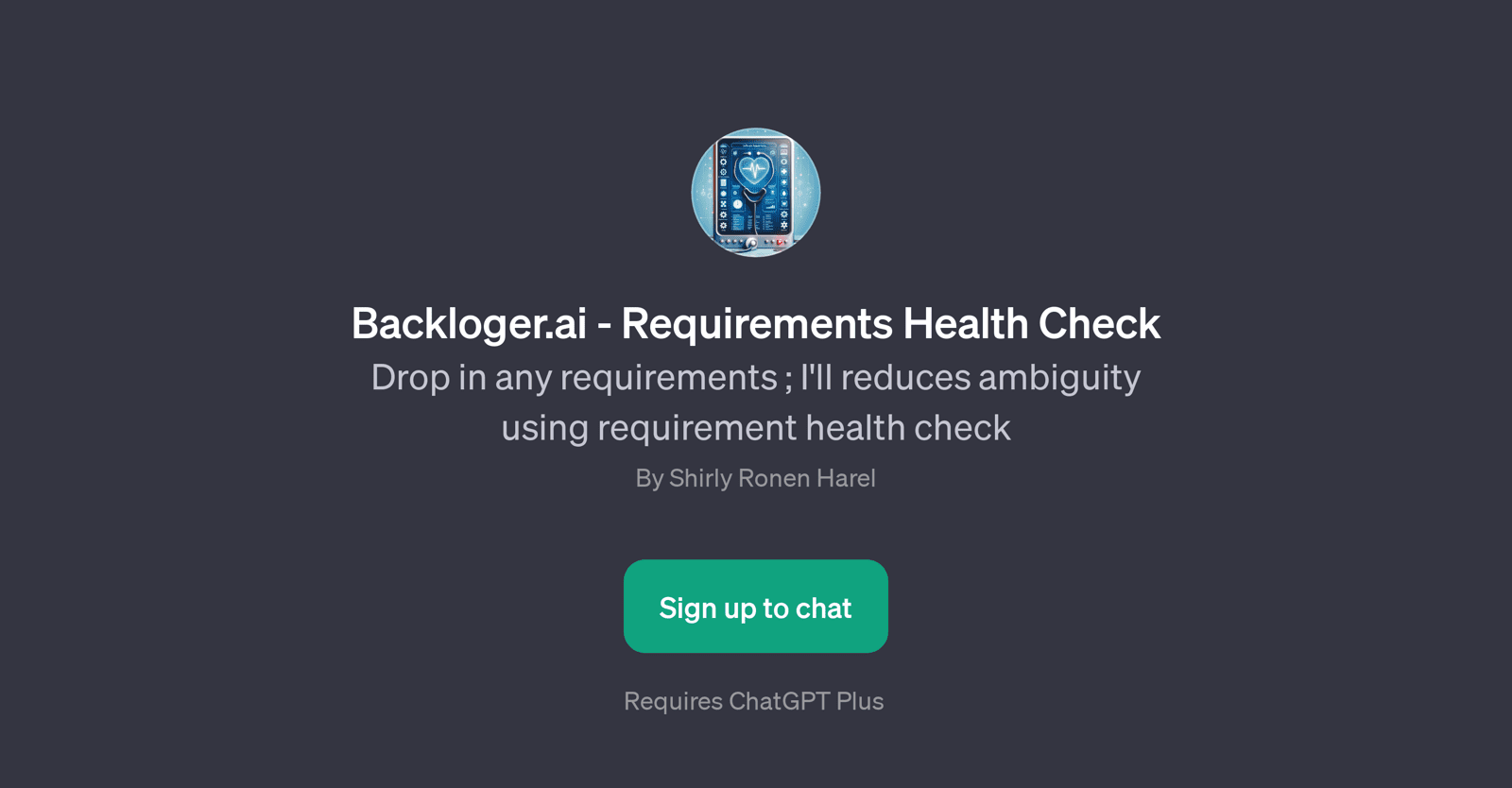 Backloger AI- Requirements Health Check