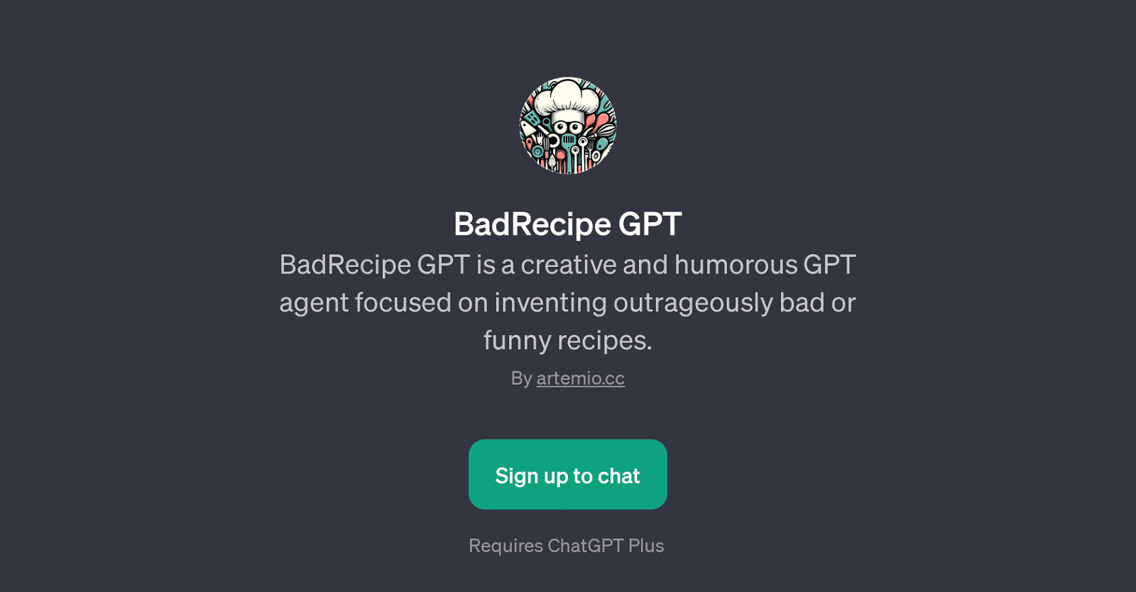 BadRecipe GPT