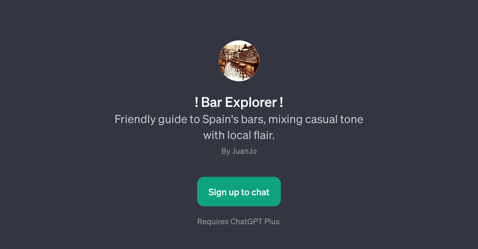Bar Explorer