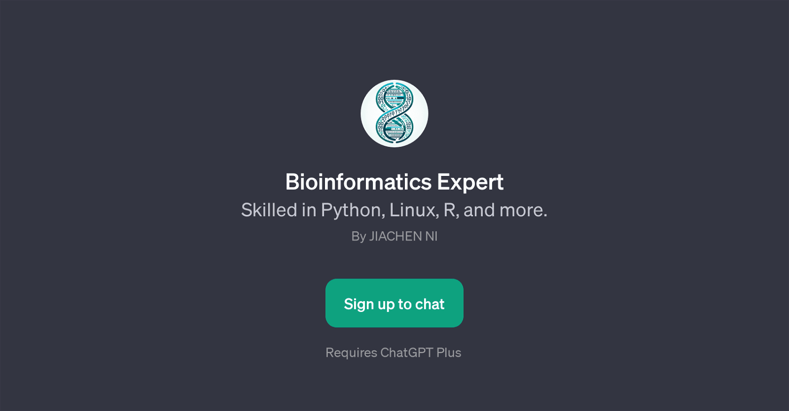 Bioinformatics Expert