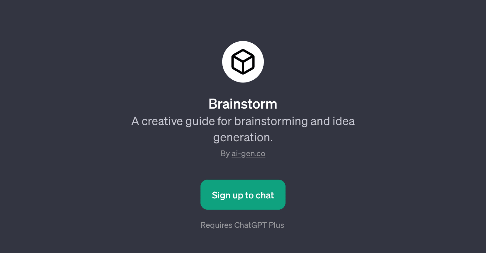 Brainstorm