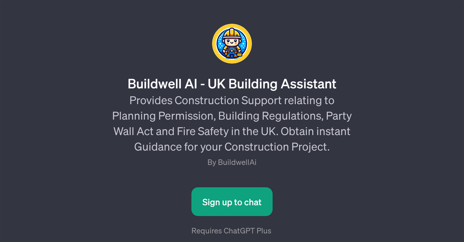Buildwell AI - UK Building Assistant