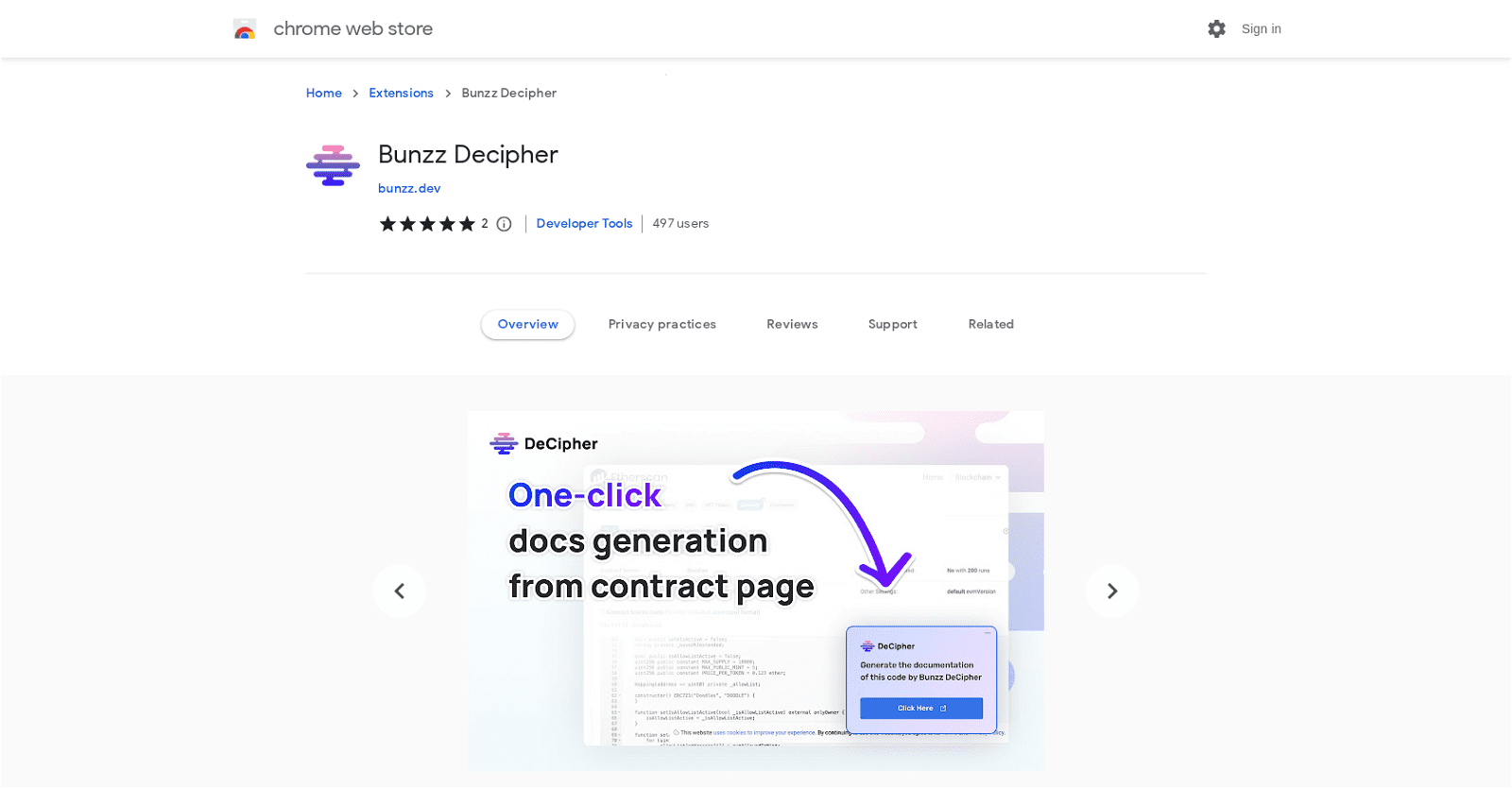 Bunzz Decipher