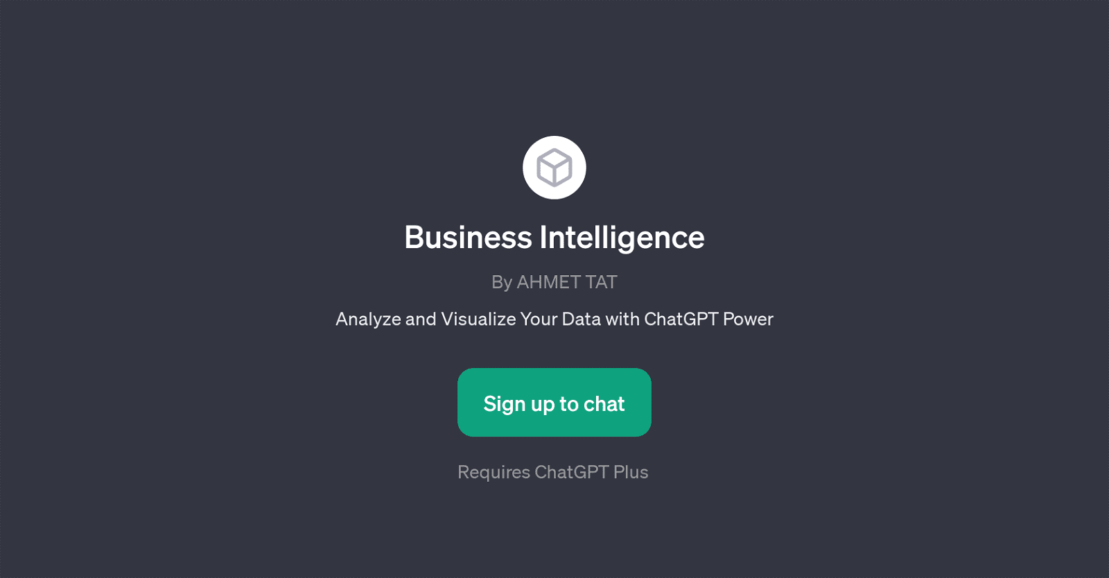 Business Intelligence GPT