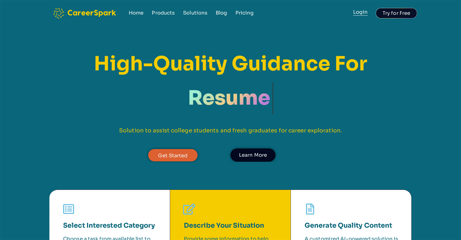 CareerSpark AI