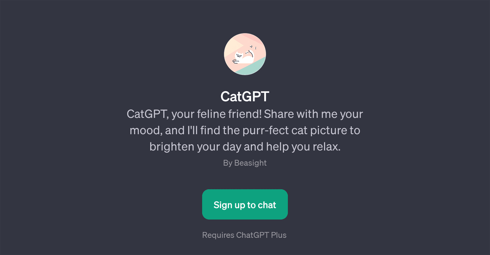 CatGPT-Trusted cat info & expert advice provided by Cat GPT