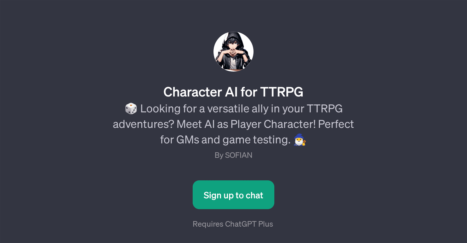 Character AI for TTRPG