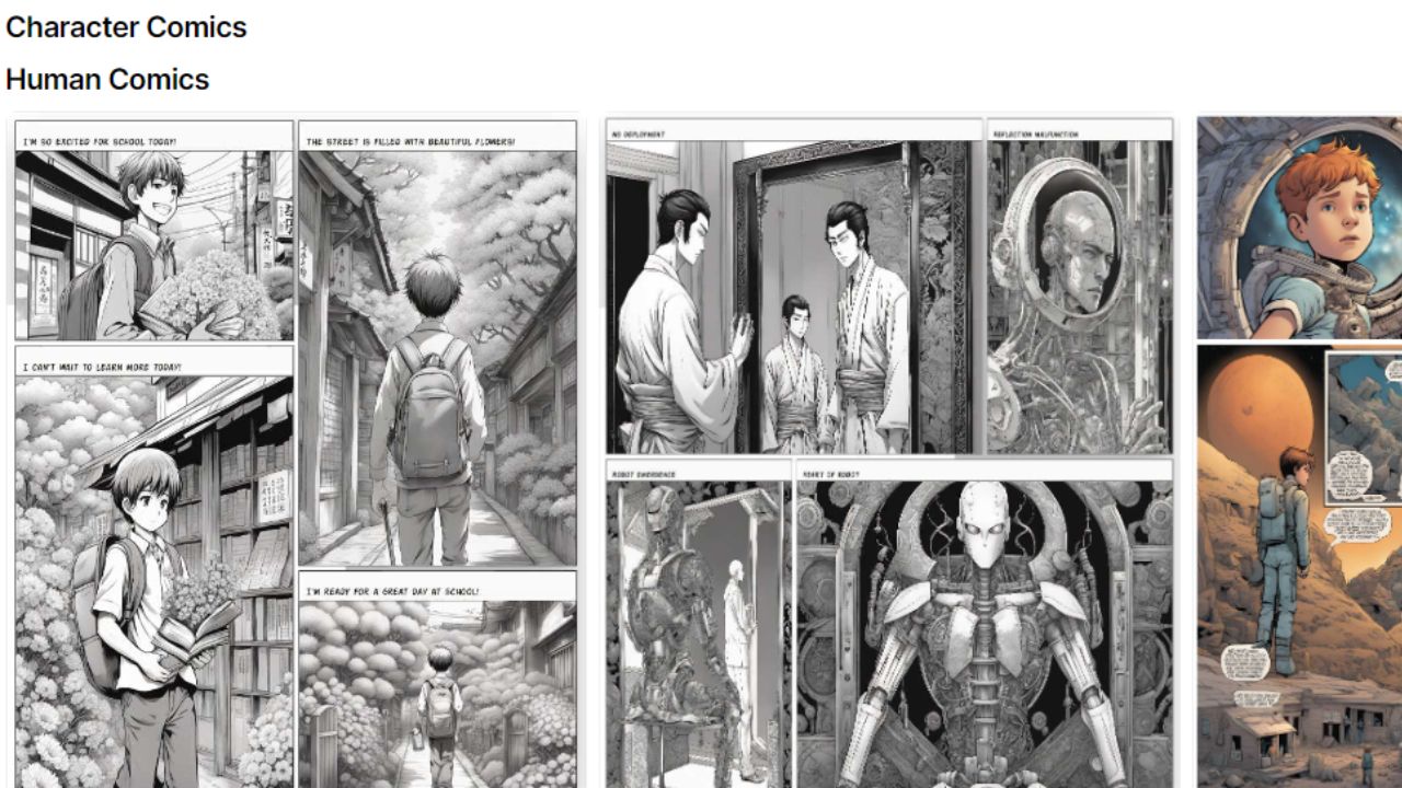 Character Comics
