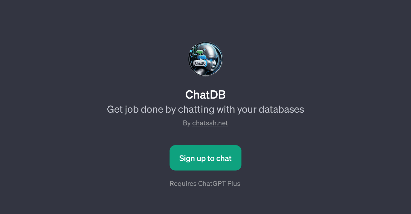 ChatDB GPT