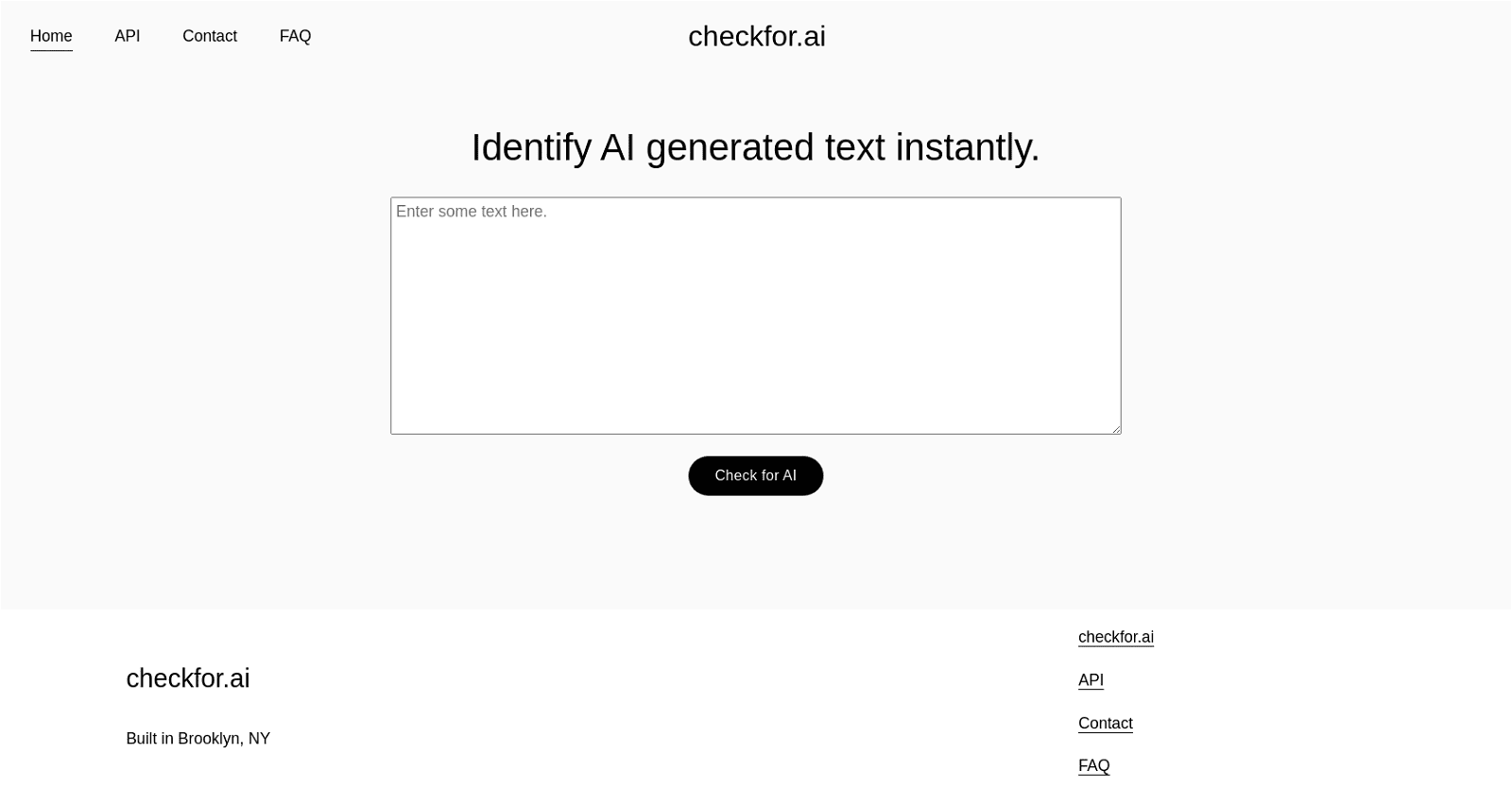 Checkfor