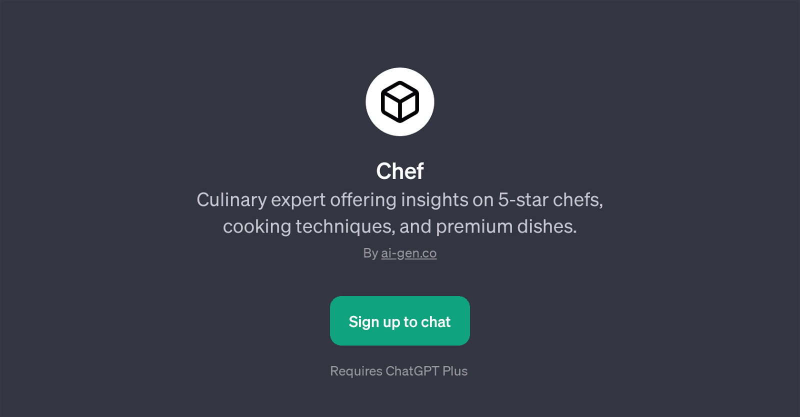 Chef GPT