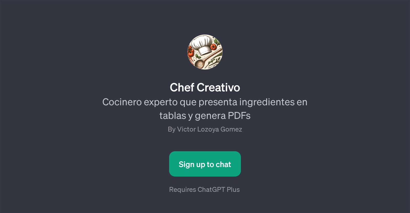 Chef Creativo
