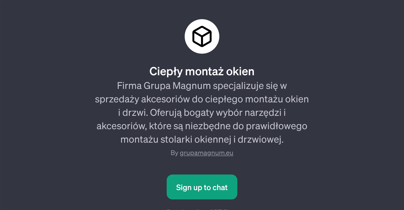 Ciepy monta okien